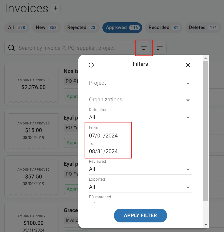 invoicefilterdate