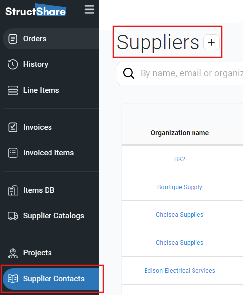 supplier contacts-1